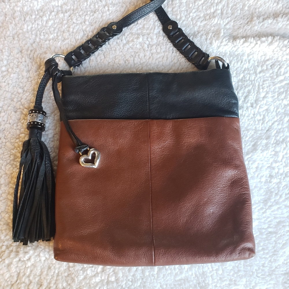 Brighton Leather Crossbody Bag